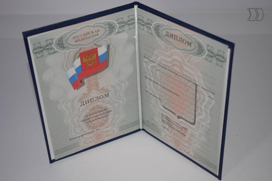 Диплом ПТУ/Училища 2007-2010 в Ростове-на-Дону